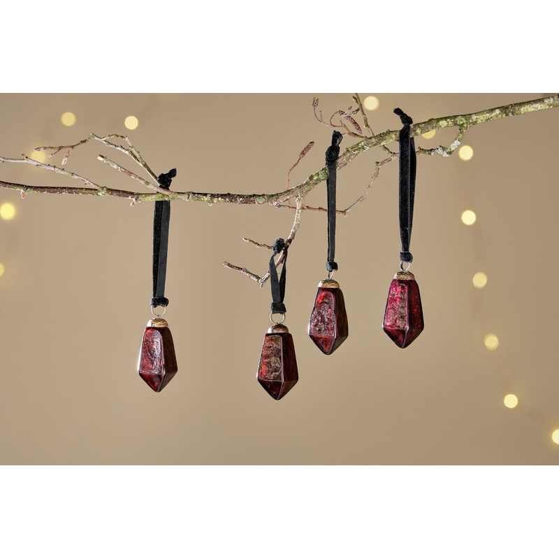 Ratnam Baubles – Ruby Small (Set of 4) Ruby
