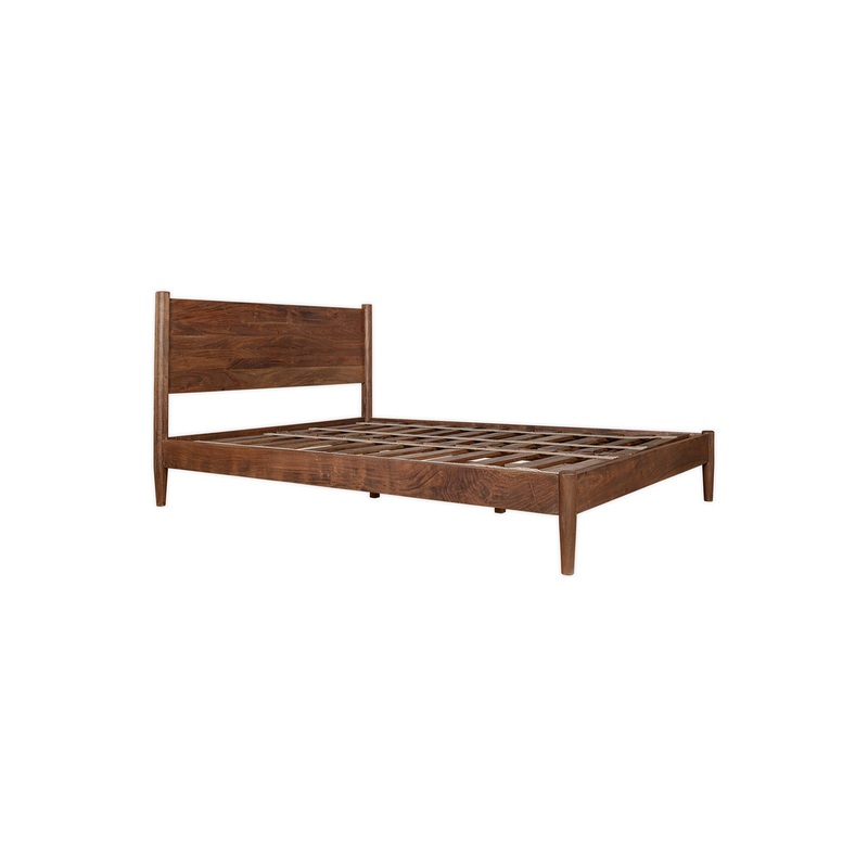 Anbu Acacia Bed – Washed Walnut Washed Walnut