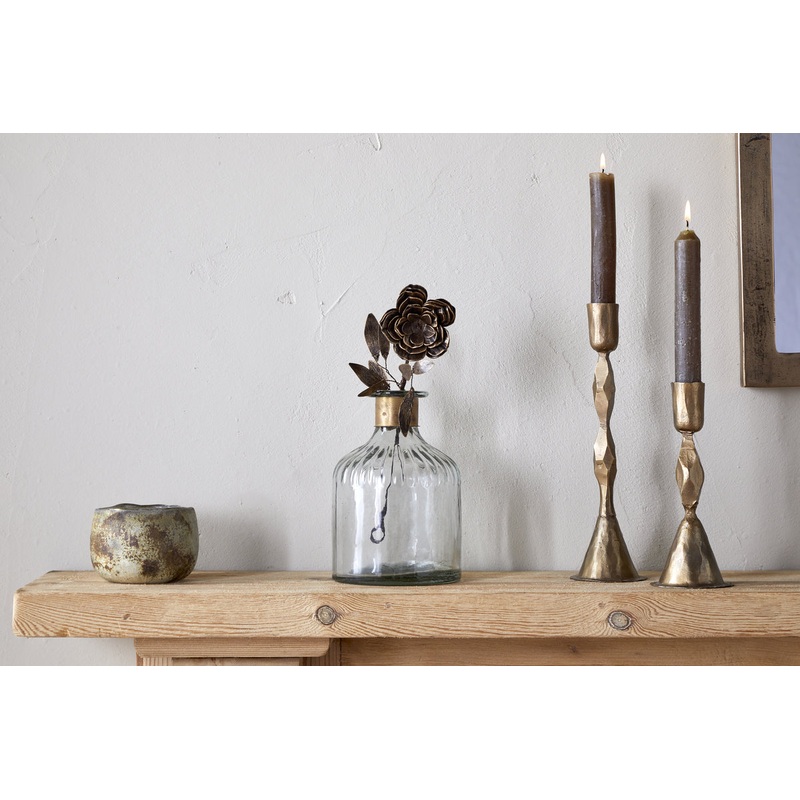 Svara Stem Rose – Antique Brass Antique Brass