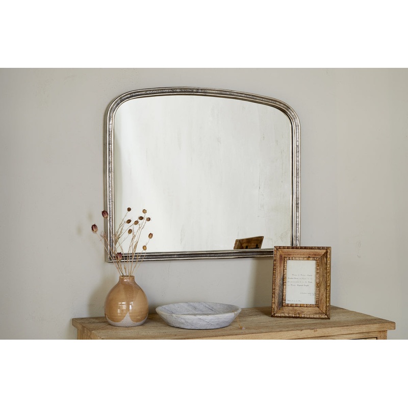 Almora Wall Mirror – Antique Nickle Antique Nickle