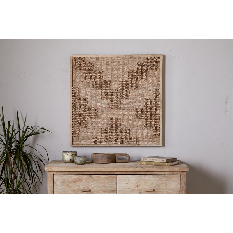 Bawal Wall Art – Cross – Natural Natural