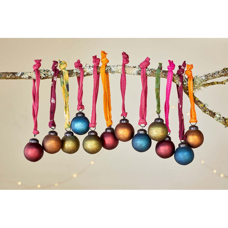 Oko Mini Baubles – Mixed Matt (Set of 12) Mixed Matt
