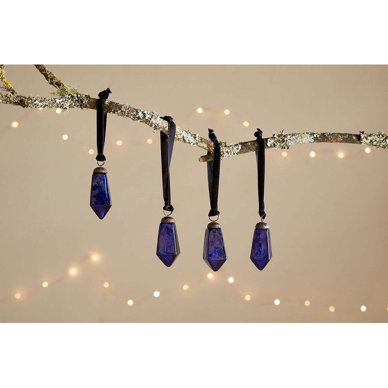 Ratnam Baubles – Indigo – Small (Set of 4) Indigo