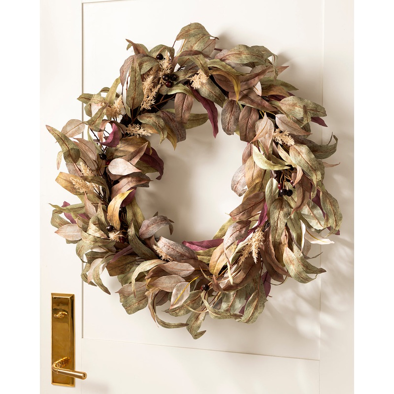 30″ Faux Eucalyptus Wreath