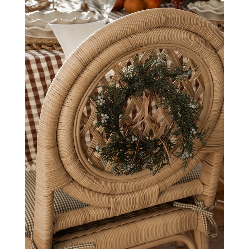 8″ Blueberry & Juniper Faux Wreath