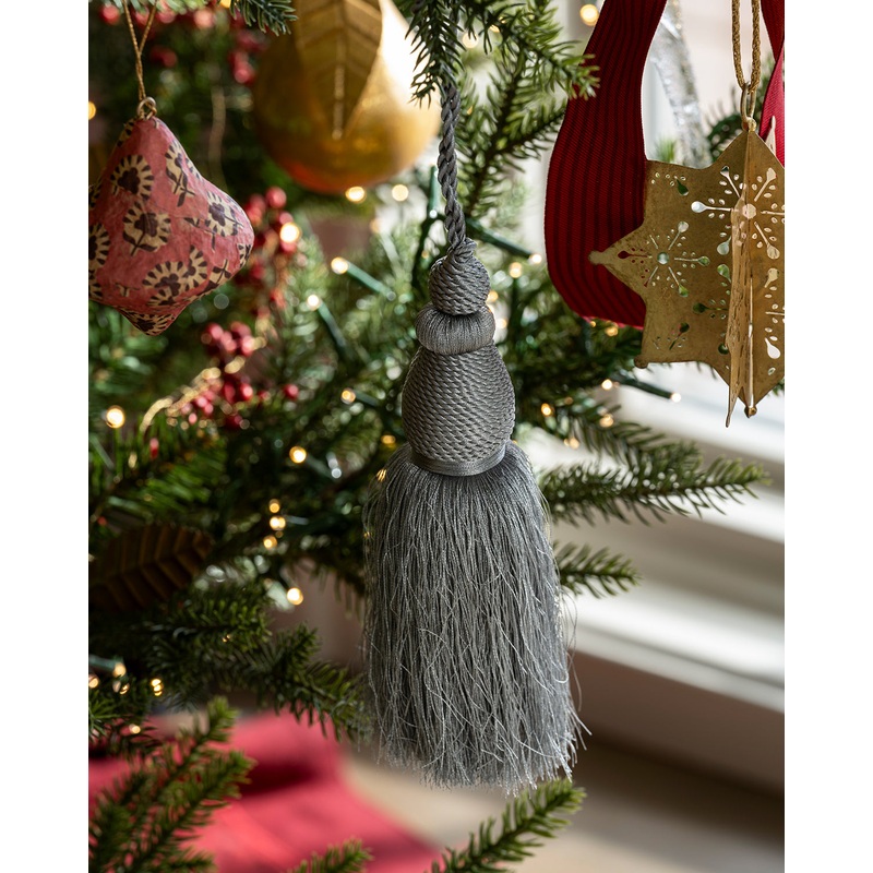 Lucia Bullion Tassel Blue