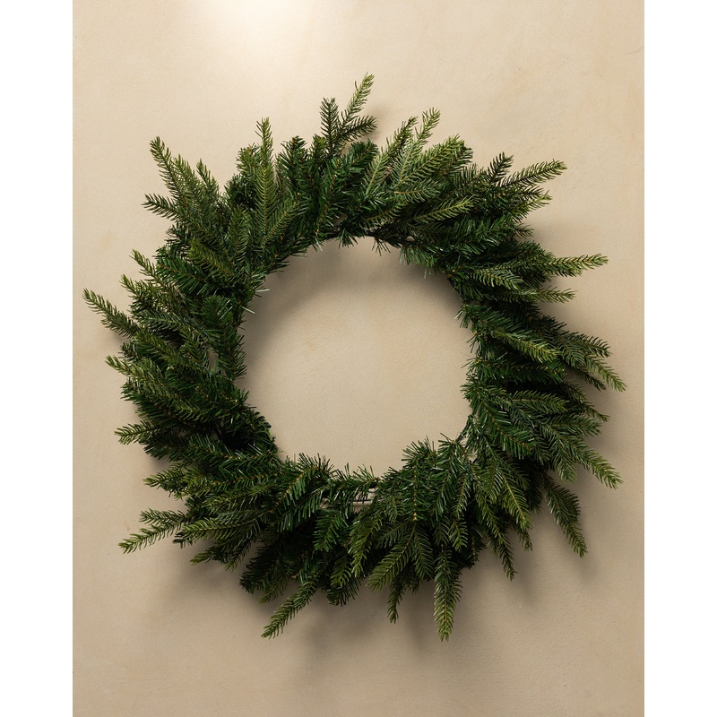 32″ Grandis Pre-Lit Indoor/Outdoor Faux Wreath