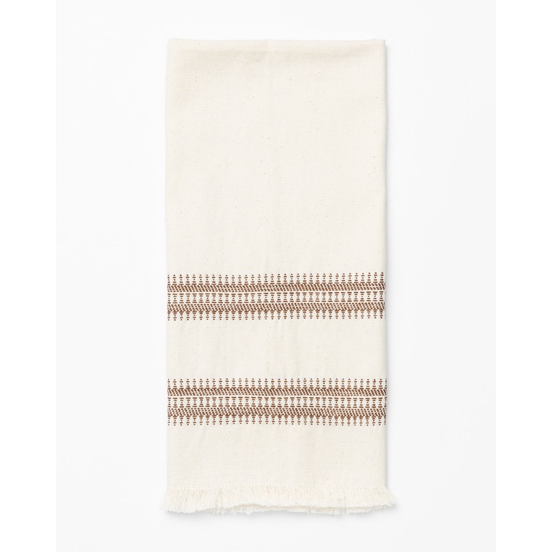 Woven Stripe Tea Towel