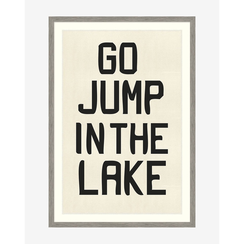 Go Jump in the Lake