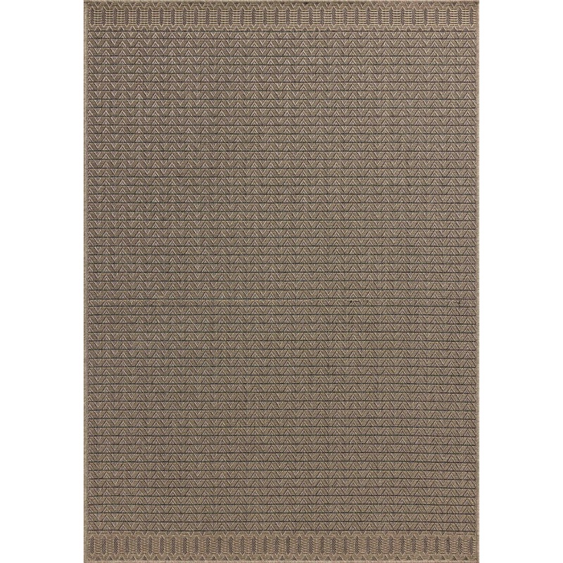 Chris Loves Julia x Loloi Providence Indoor/Outdoor Rug in Natural/Graphite