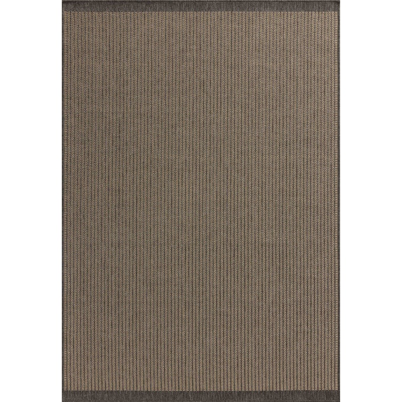 Chris Loves Julia x Loloi Providence Indoor/Outdoor Rug in Wheat/Charcoal