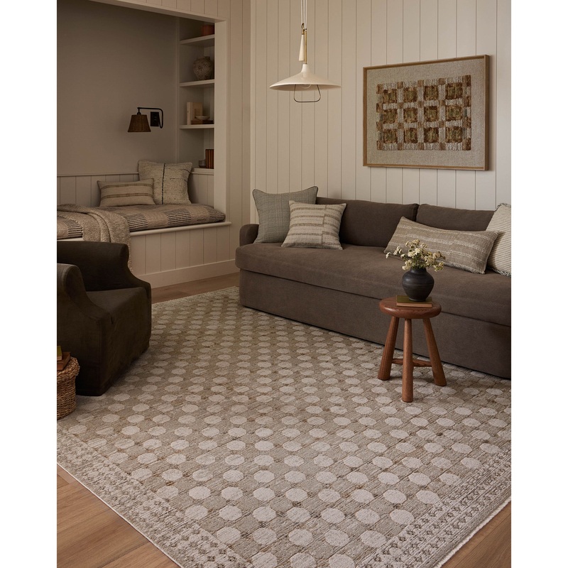 Amber Lewis x Loloi Cali Rug in Taupe/Natural