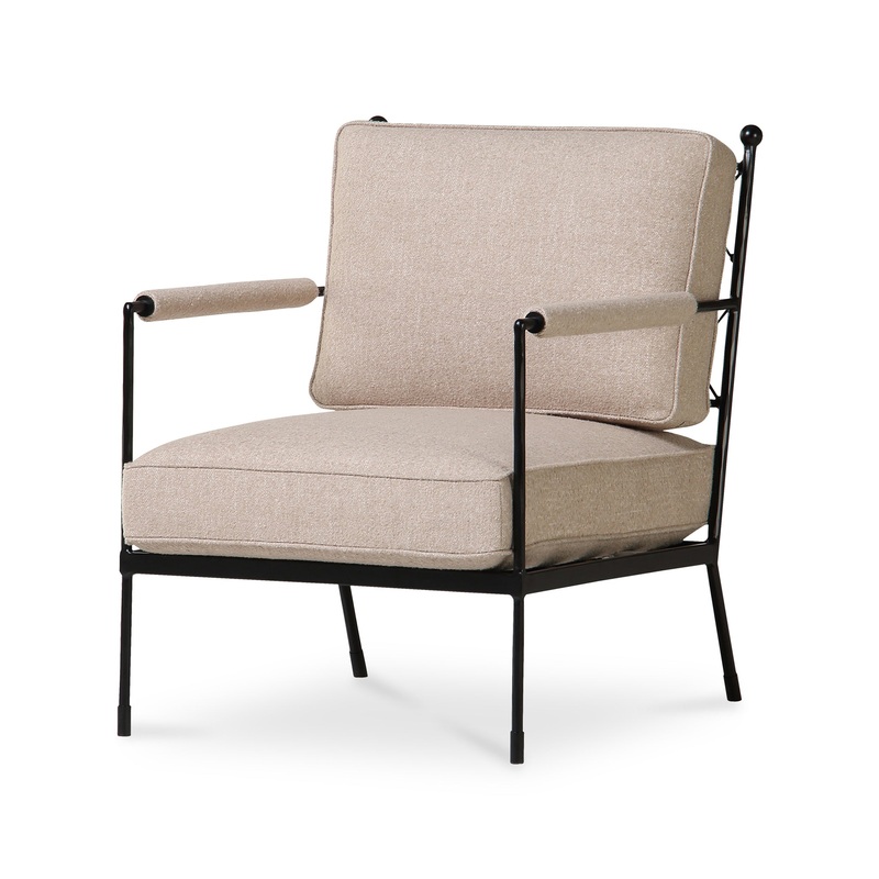 Vecchia Accent Chair Beige
