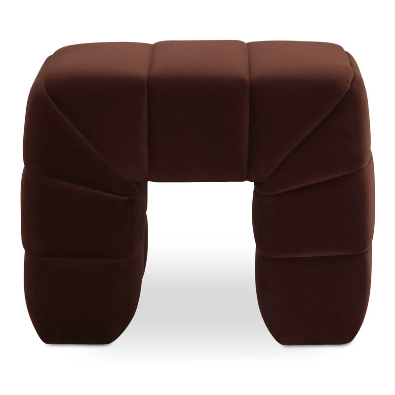 Violet Stool Warm Brown