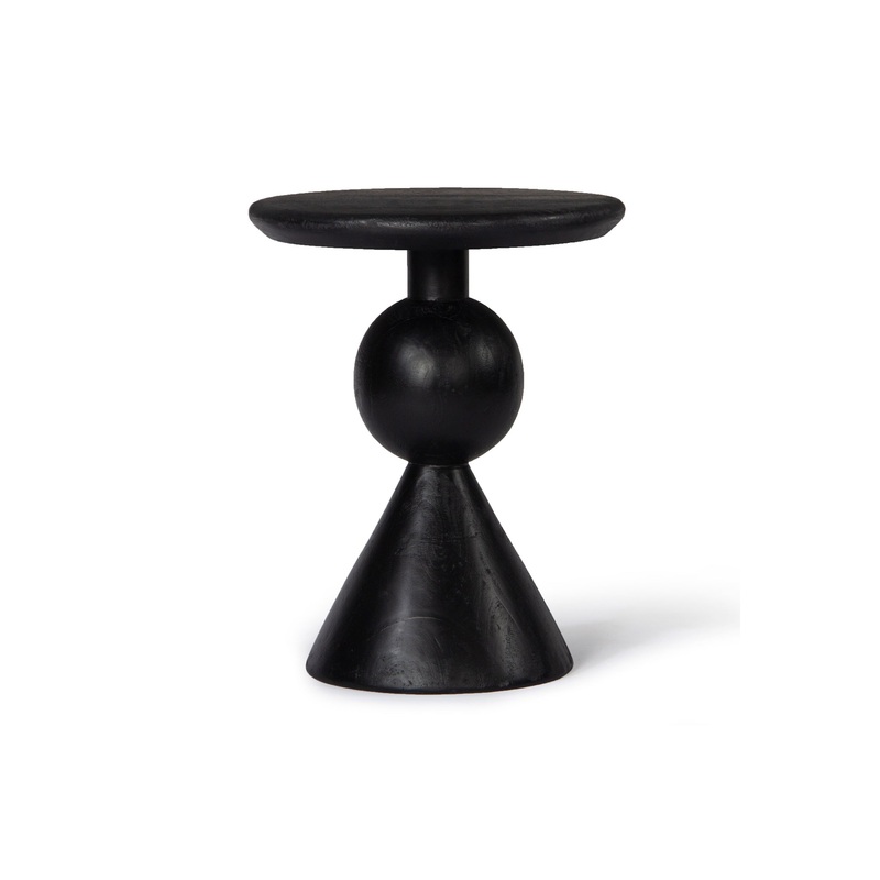 Janice Solid Wood Side Table