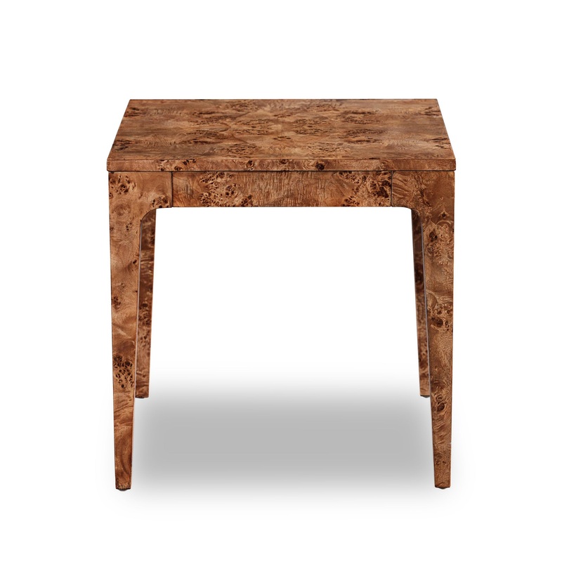 Manuella Side Table in Dark Burl