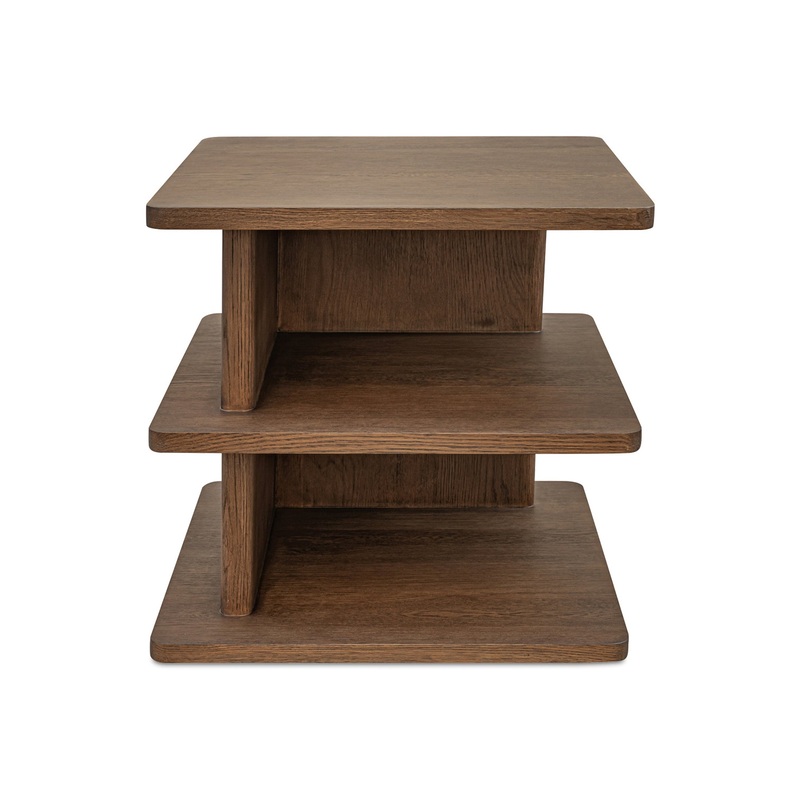 Cipriano Side Table Dark Brown