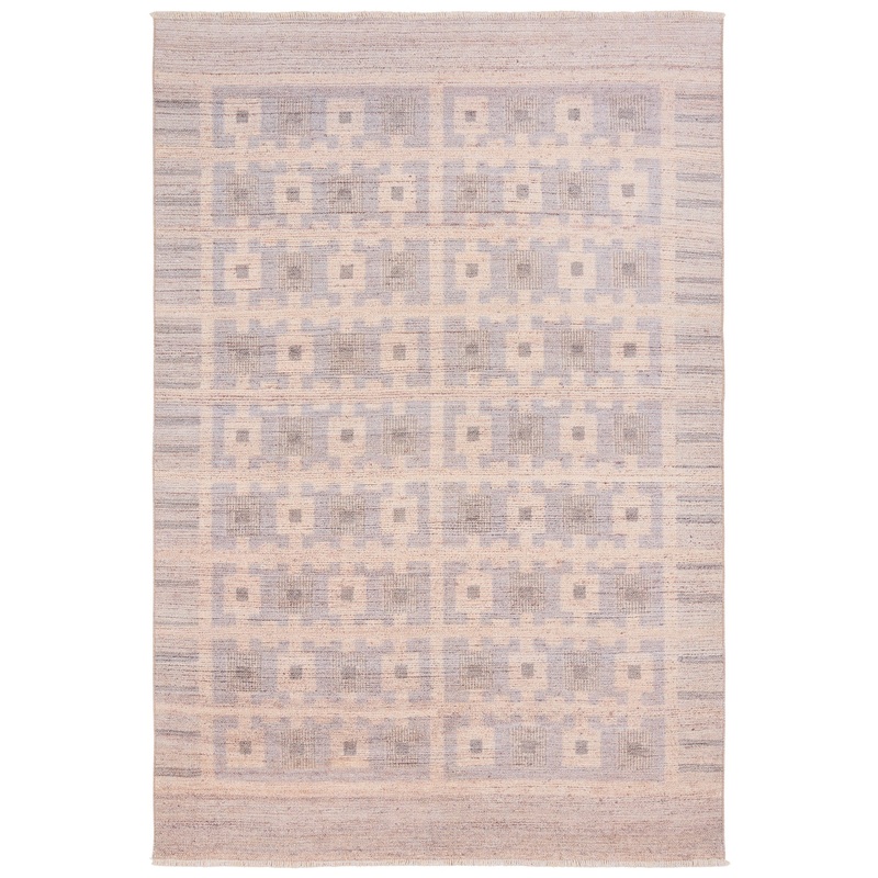 Vala Washable Rug in Blue/Gray