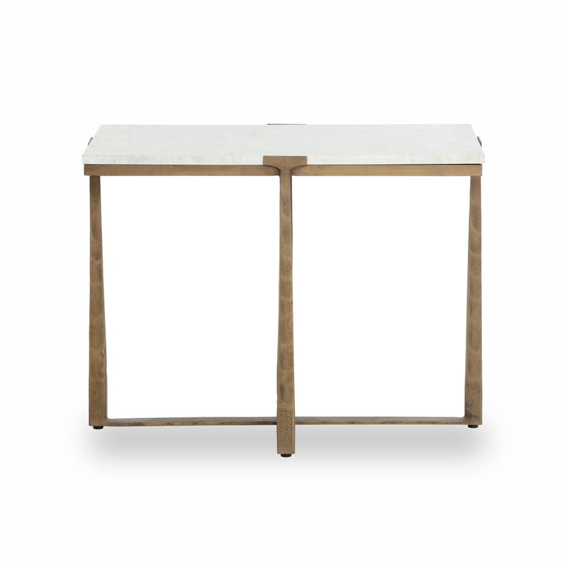 Alonso Side Table in White