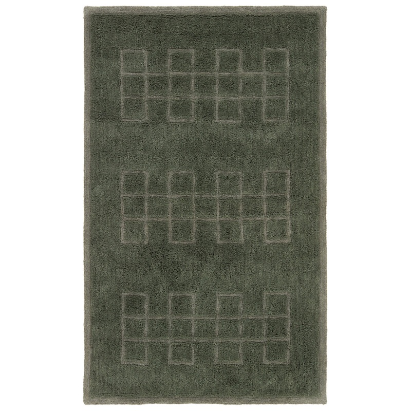 Tulay Hand Tufted Rug in Green