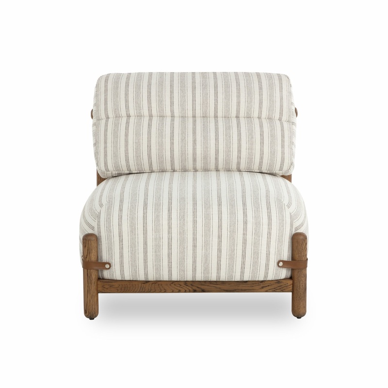 Zavier Lounge Chair in Cream