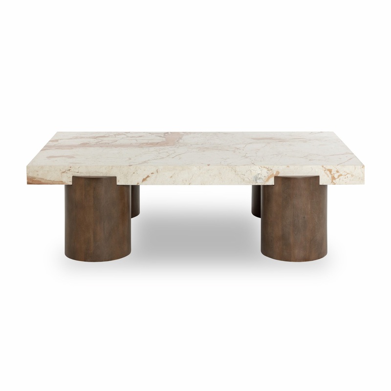 Zorro Coffee Table in Cream