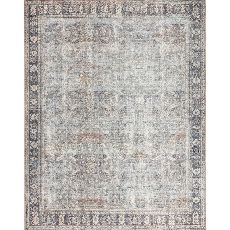 Wynter Rug in Silver/Charcoal