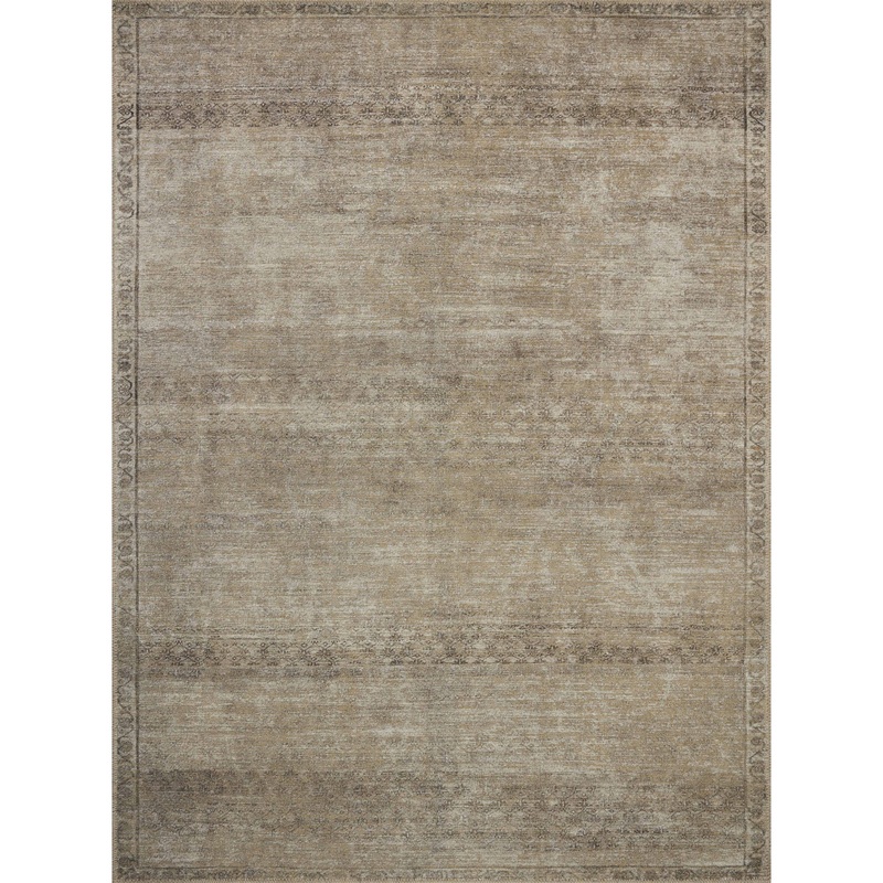Amber Lewis x Loloi Cambria Rug in Ash/Bark