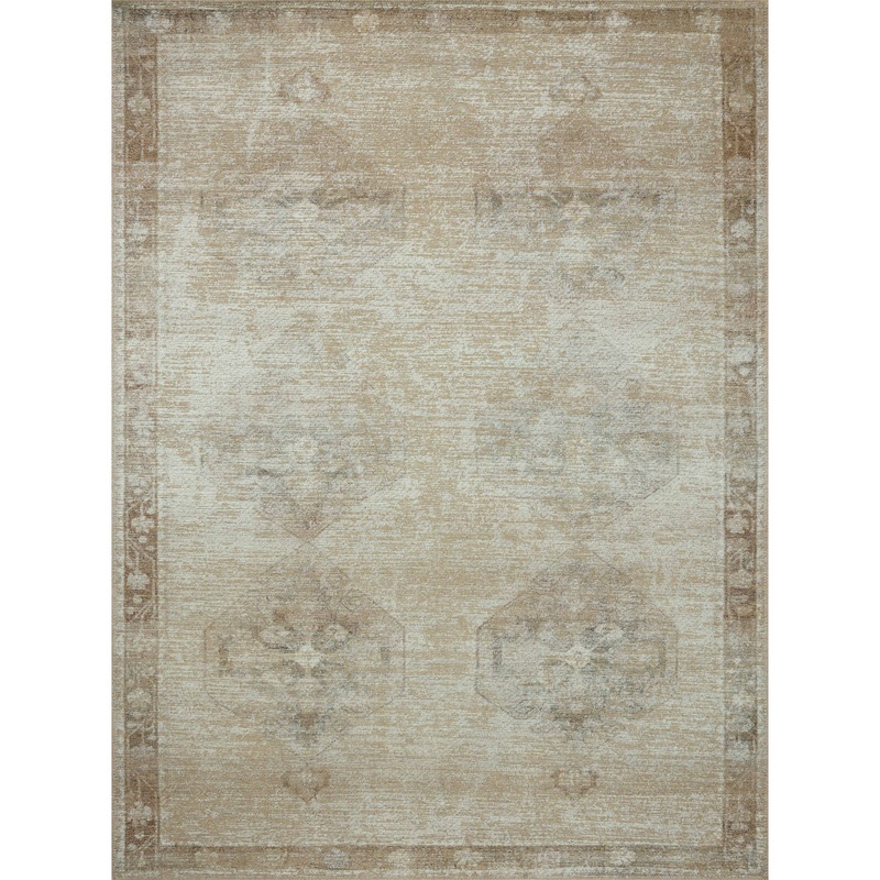 Amber Lewis x Loloi Cambria Rug in Mist/Natural