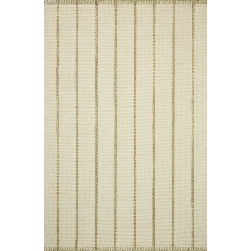 Amber Lewis x Loloi Harlan Rug in Ivory/Sage