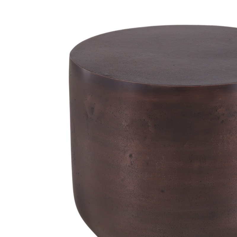 Jasper Side Table in Copper