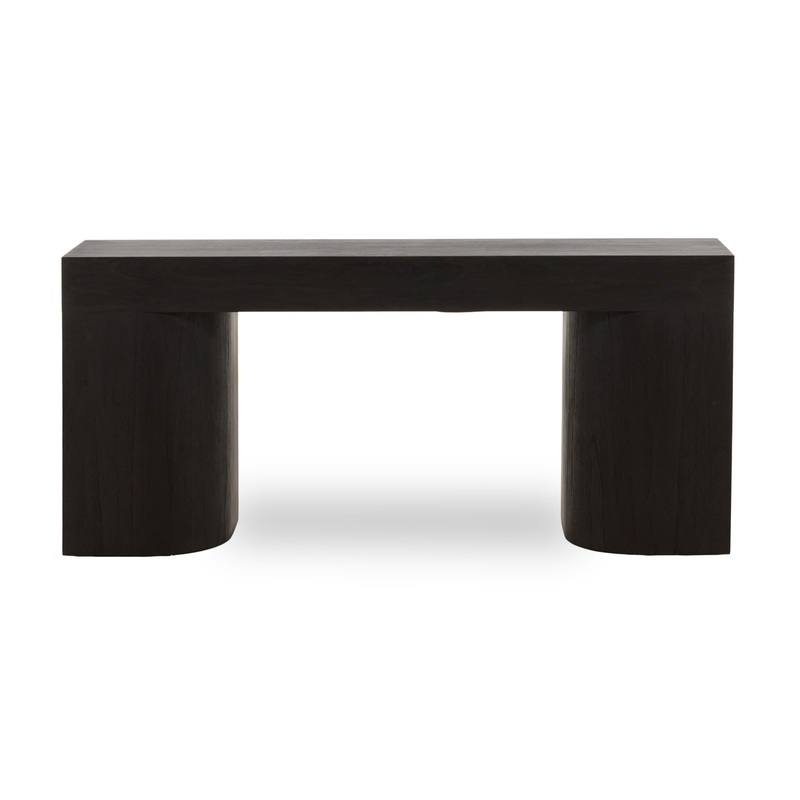 Violet Console Table in Dark Brown