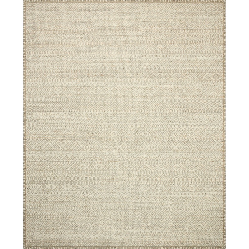 Amber Lewis x Loloi Bowie Rug in Pebble/Clay