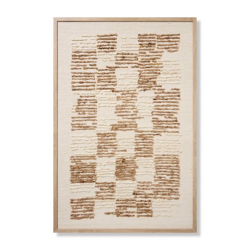 Amber Lewis x Loloi Los Alamos Wall Art in Brown