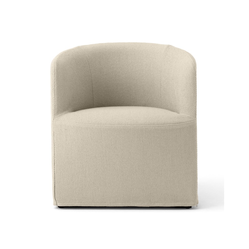 Tearoom Low Back Club Chair with Loose Cover Logan Jasmine