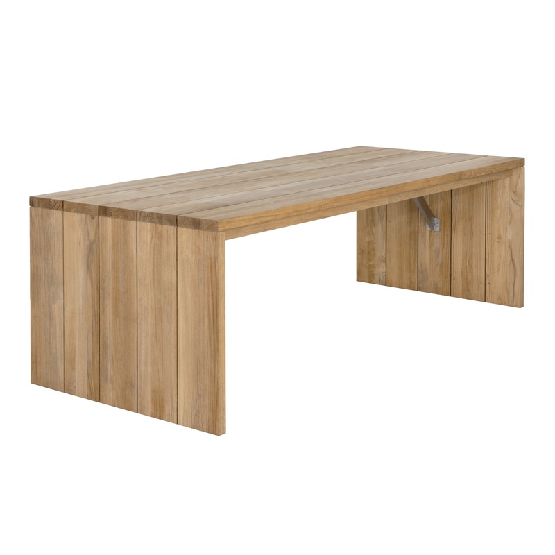 Vivian Outdoor Dining Table 94.5″ in Natural