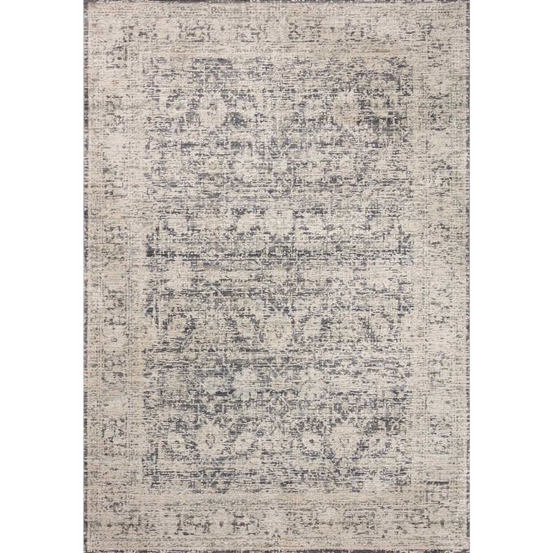 Amber Lewis x Loloi Alie Rug in Charcoal/Beige