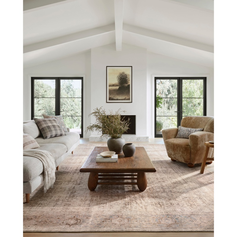 Amber Lewis x Loloi Georgie Rug in Ocean/Sand