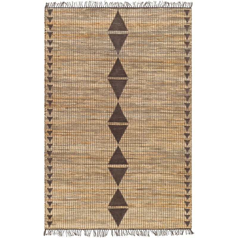 Allison Jute Rug in Brown