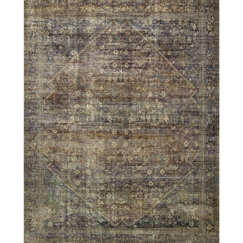 Amber Lewis x Loloi Morgan Rug In Spice/Lagoon