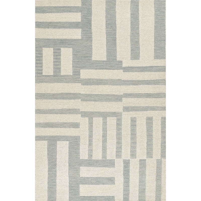 Agustina Hand Tufted Wool Rug in Blue