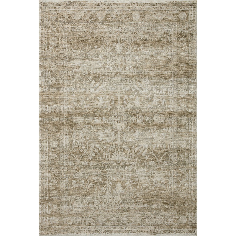 Amber Lewis x Loloi Honora Rug in Khaki/Beige