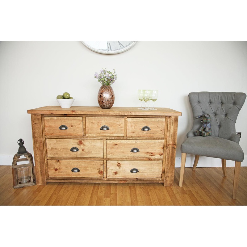 The Artisan Waxed Medium Multi-Drawer Chest