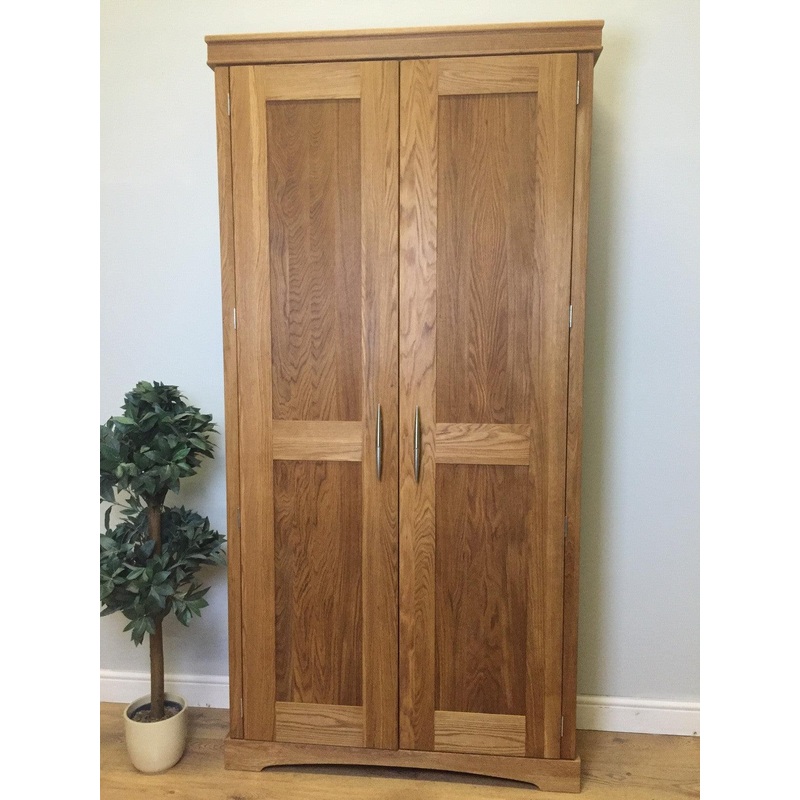 The Quercus Oak Tall Storage Cabinet