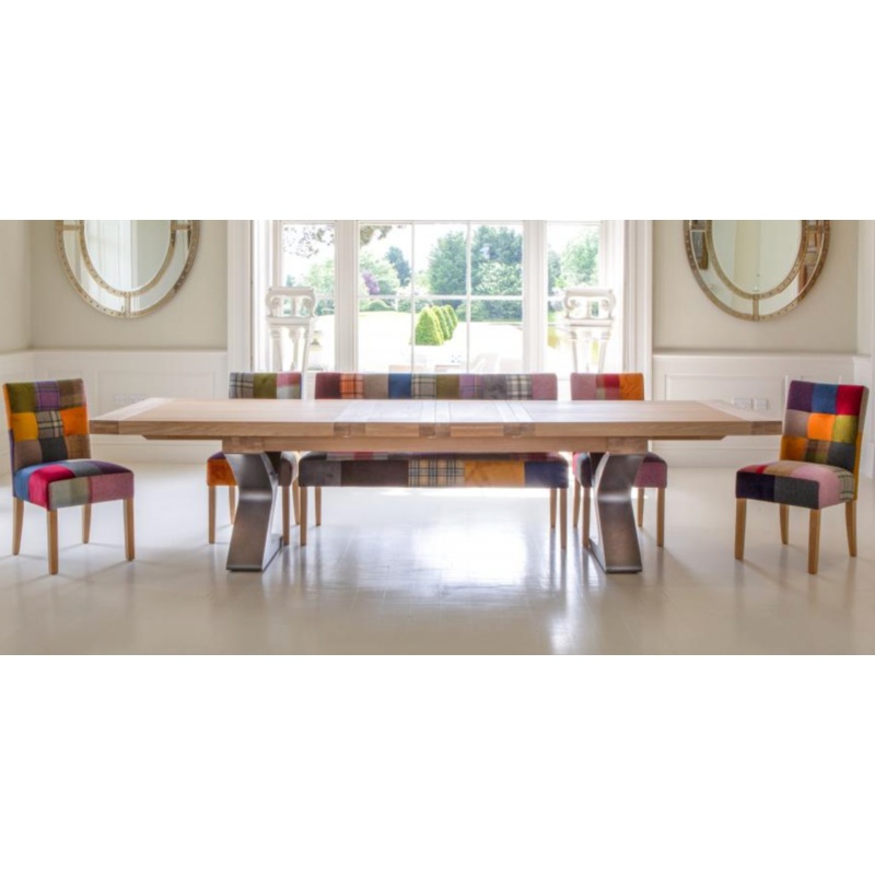 The Windermere Monastery Extending Dining Table with Z-Legs