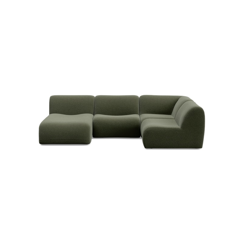 1977 Modular Corner Sofa with Chaise  3540mm W | Package 4