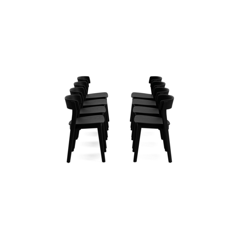 Amara Timber Dining Chair Set of 8