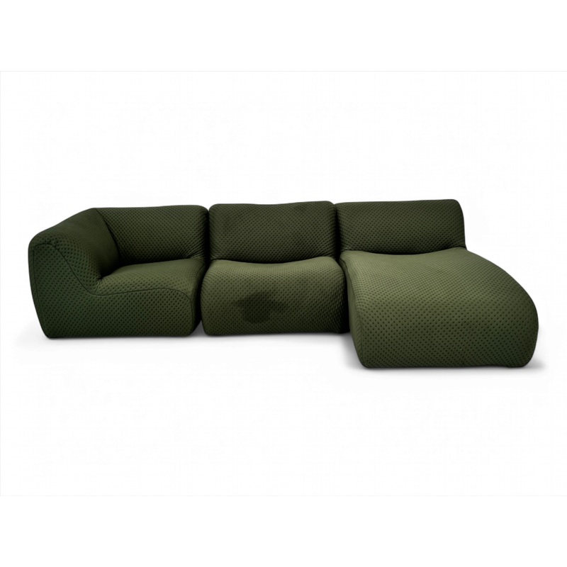 1977 Sofa 3 Modules with Chaise