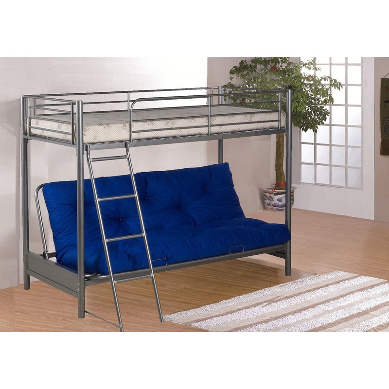 Alex futon bunk – includes futon and mattress (CLEARANCE)