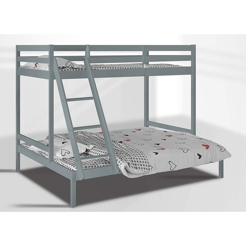 Amani Kent Twin Sleeper Bunk Bed Silver